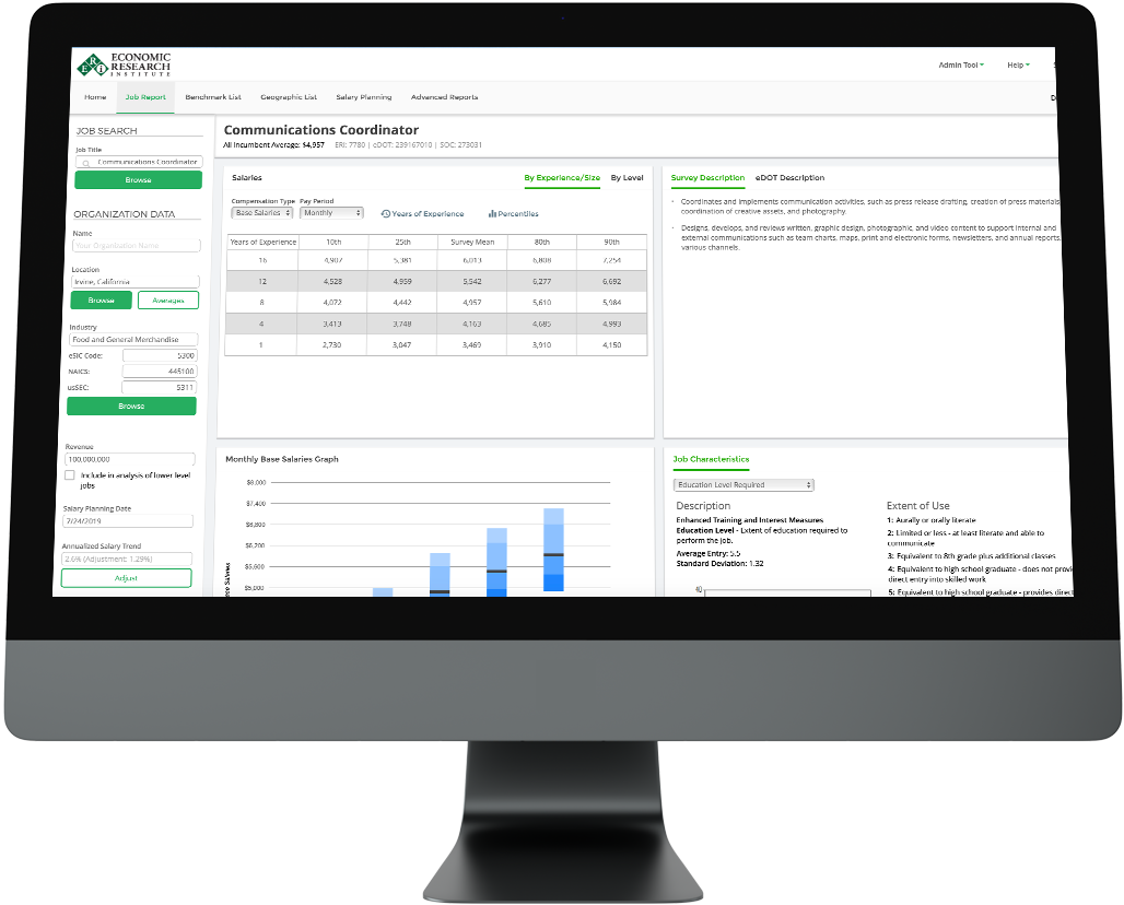 Salary Assessor Competitive Salary Analysis Software SalaryExpert