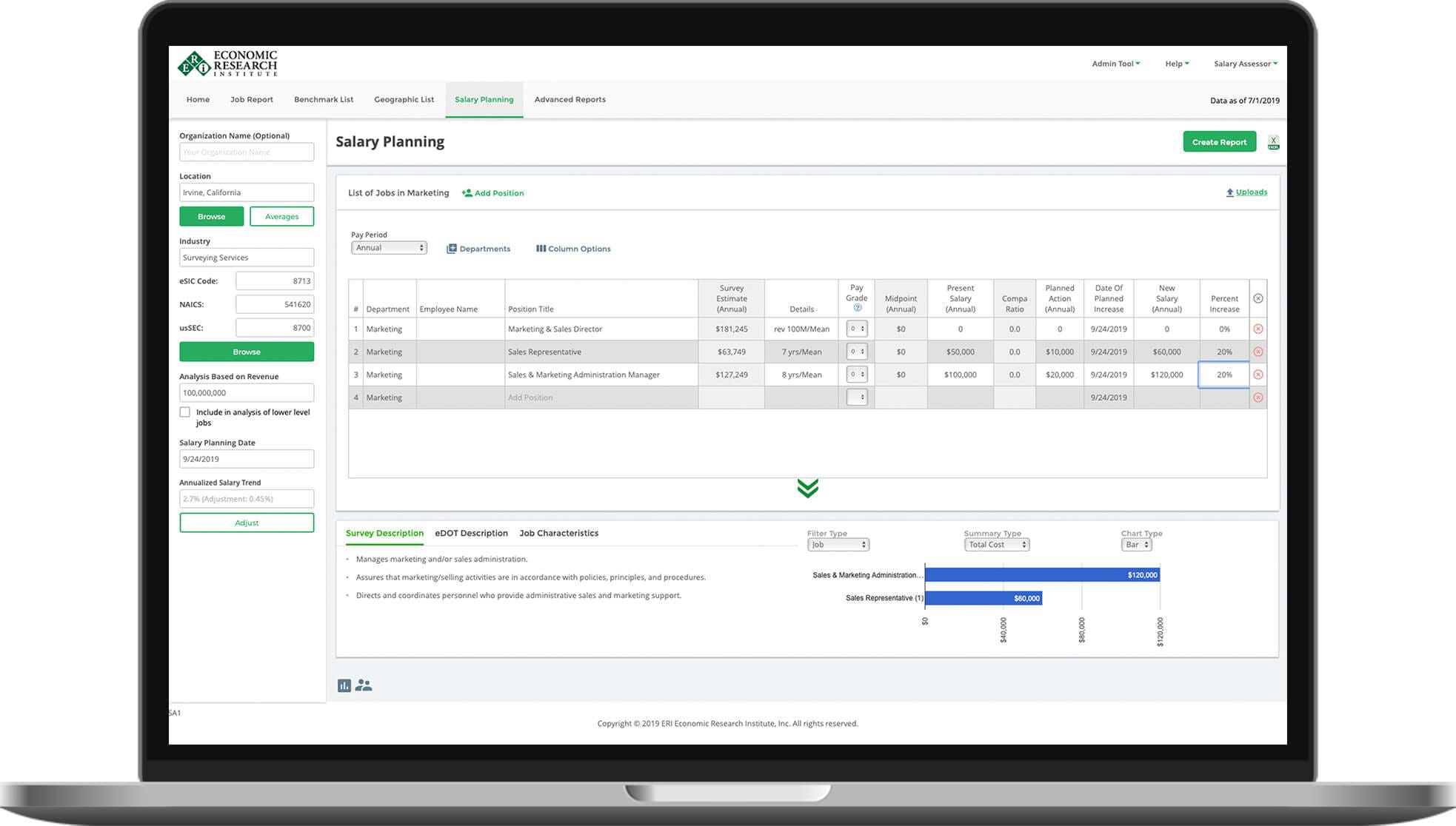 Salary Assessor Competitive Salary Analysis Software SalaryExpert